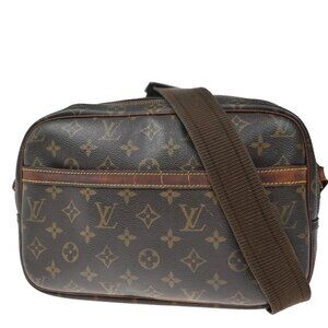 LOUIS VUITTON Reporter PM Crossbody Shoulder Bag Monogram Leather M45254 66KP106